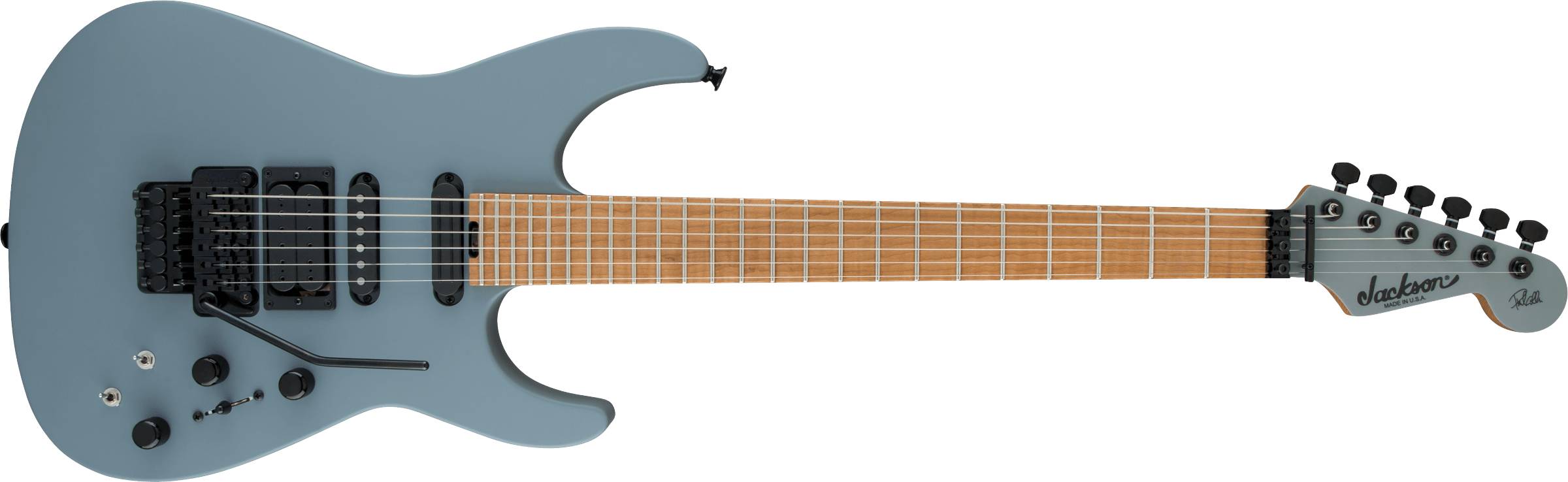 USA Signature Phil Collen PC1™ Matte, Caramelized Flame Maple