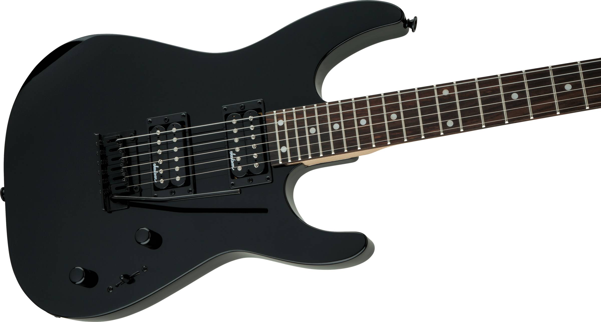 JS Series Dinky™ JS12, Amaranth Fingerboard, Gloss Black