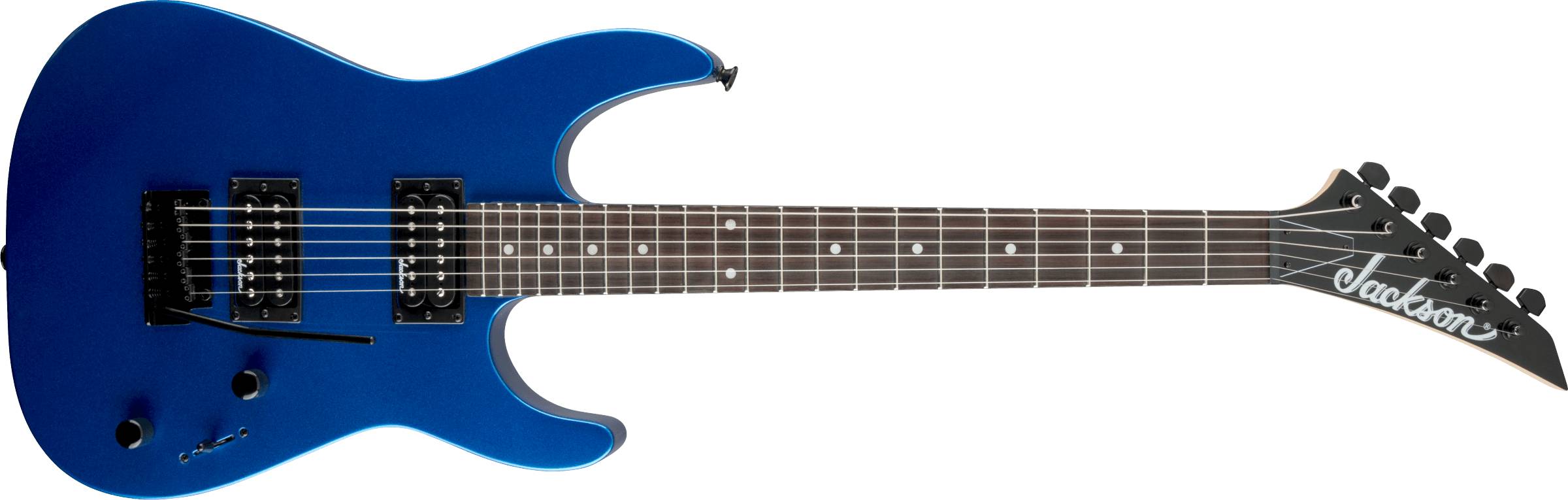 JS Series Dinky™ JS11, Amaranth Fingerboard, Metallic Blue