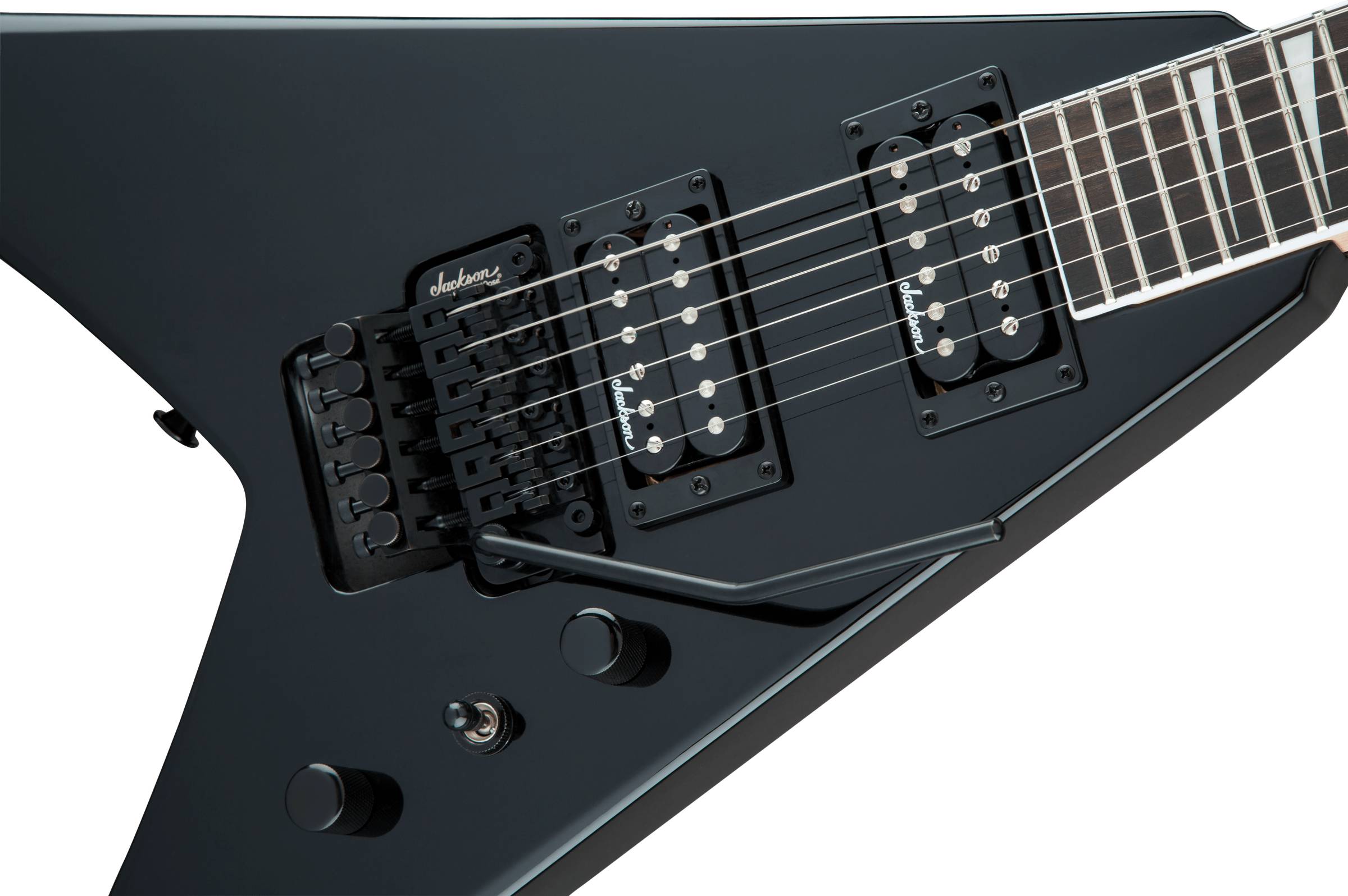 JS Series King V™ JS32, Amaranth Fingerboard, Gloss Black