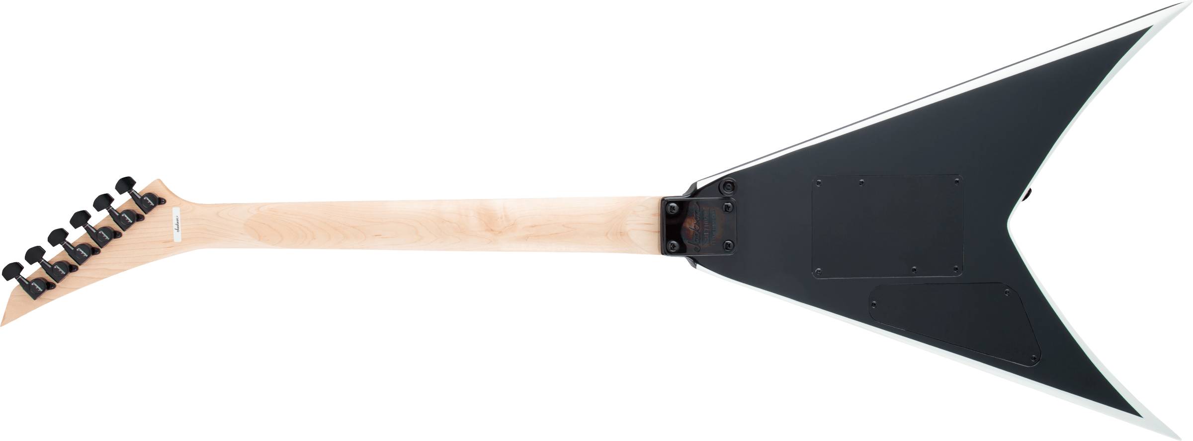 JS Series King V™ JS32, Amaranth Fingerboard, Black with White Bevels