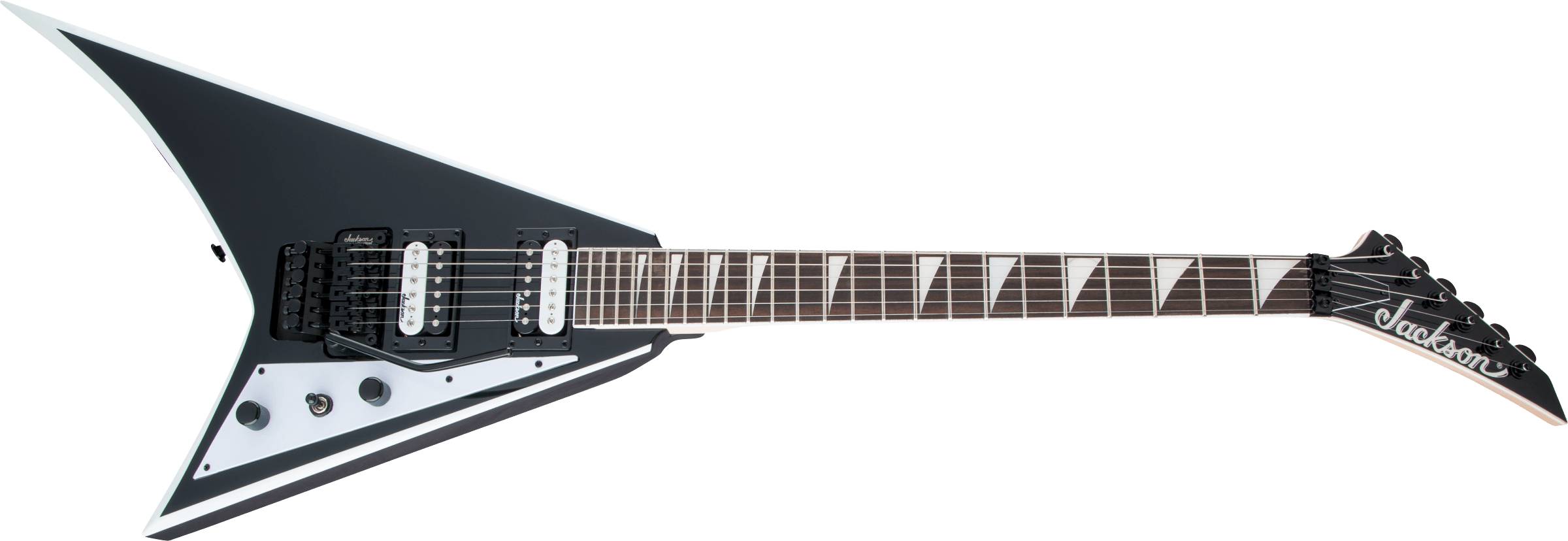 JS Series Rhoads JS32, Amaranth Fingerboard, Black with