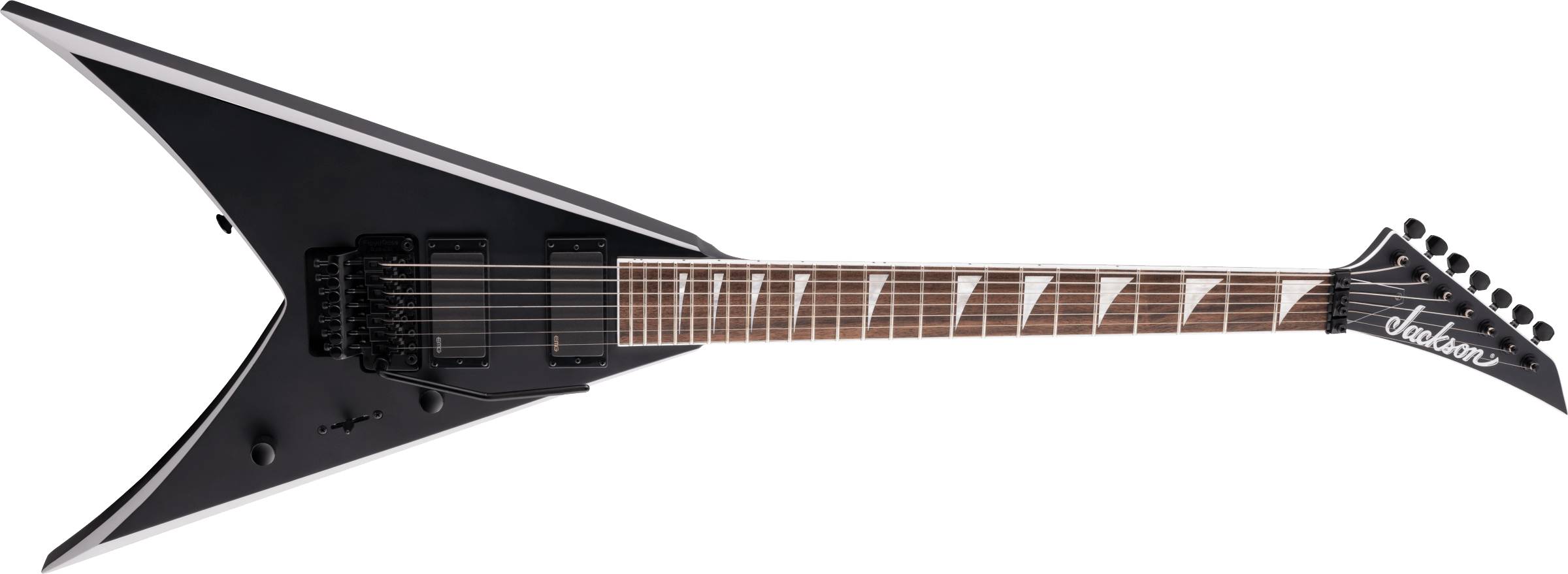 VMPD7-35-15 Maison ブラック エレキギター バンド X Series King V™ KVX-MG7, Laurel Fingerboard, Satin Black