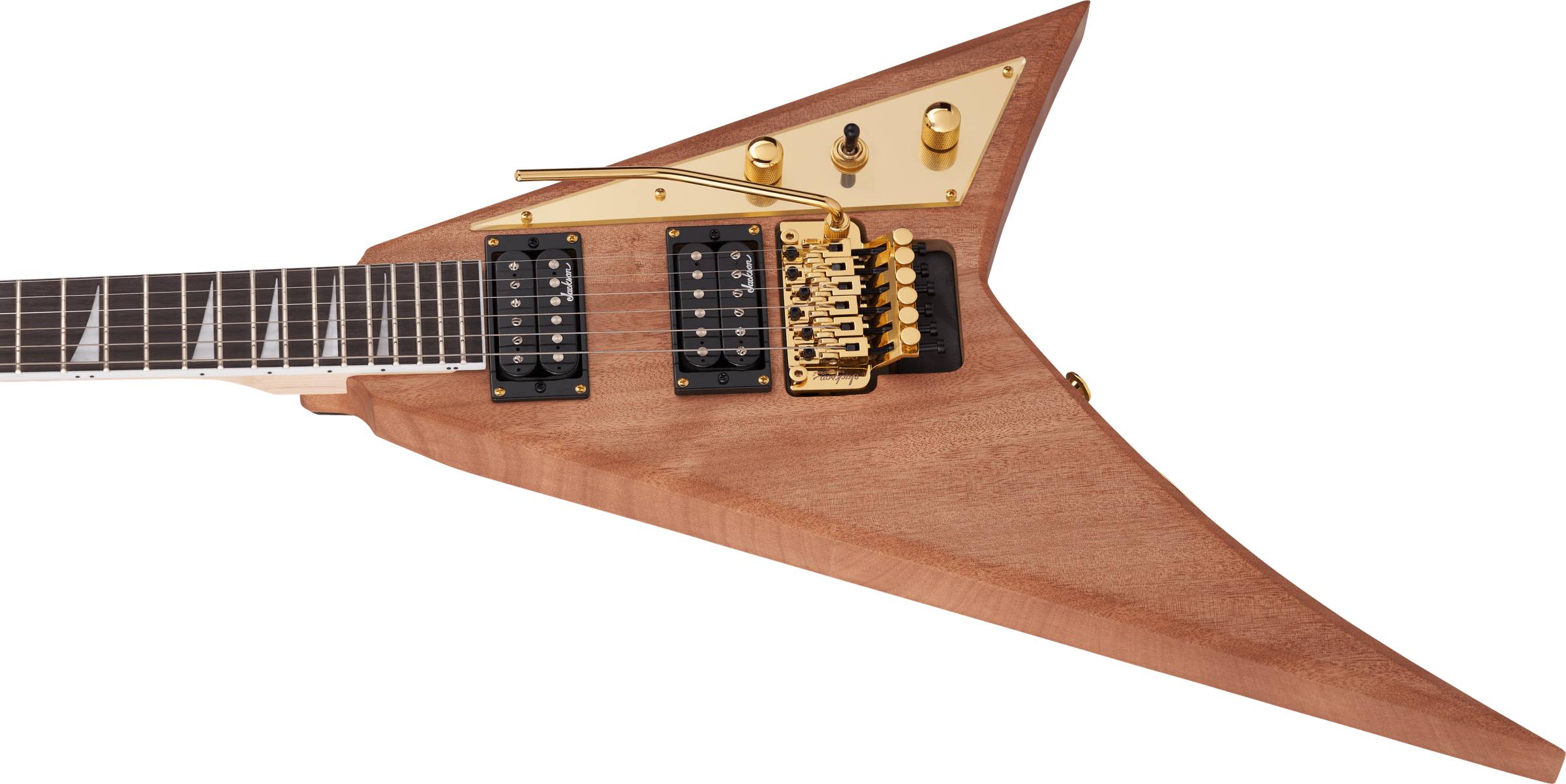 JS Series Rhoads MAH JS32, Amaranth Fingerboard, Natural