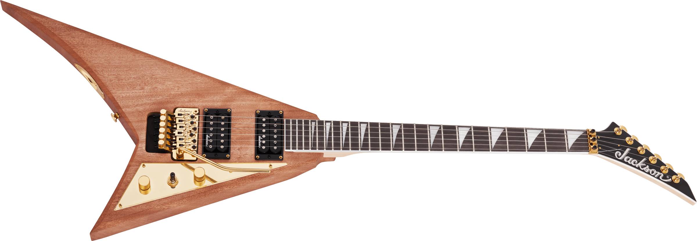 JS Series Rhoads MAH JS32, Amaranth Fingerboard, Natural