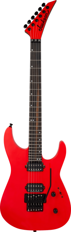 Jackson 日本製 black Jackson Made in Japan MJ Series Dinky DKR, Ebony Fingerboard