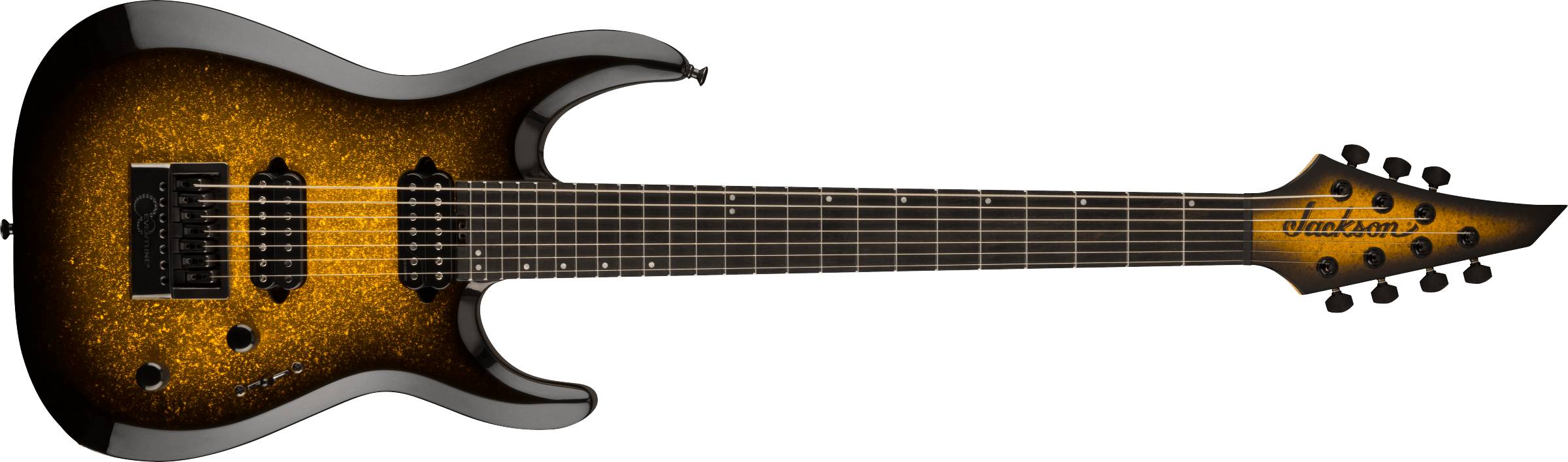 ギター Jackson Pro Plus Dinky Modern EverTune 7 JacksonPro Plus Series Dinky DK Modern EVERTUNE 7 -Gold